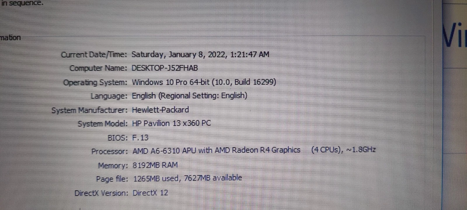 HP Pavilion 13 x360 Laptop Touchscreen W10P Beatsaudio 8GB 750GB HDD AMD A6-6310 — photo 2 of 4